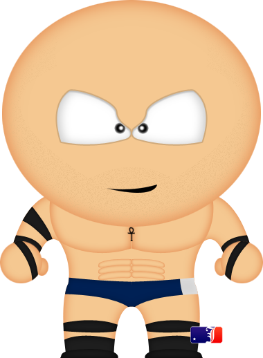 Christopher Daniels By Spwcol - Brock Lesnar Png Cartoon (380x518)