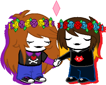 Homestuck Flower Crown Sprite (460x362)
