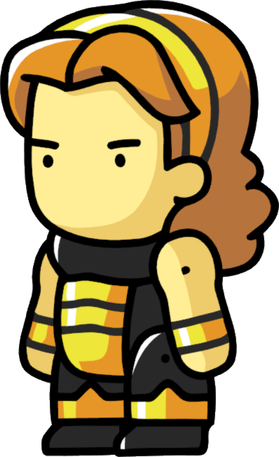 Wrestler Female - Scribblenauts Unlimited Secrets People (398x652)
