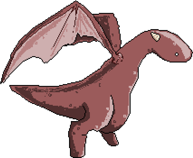 Download - Pixelated Dragon Gif (807x627)