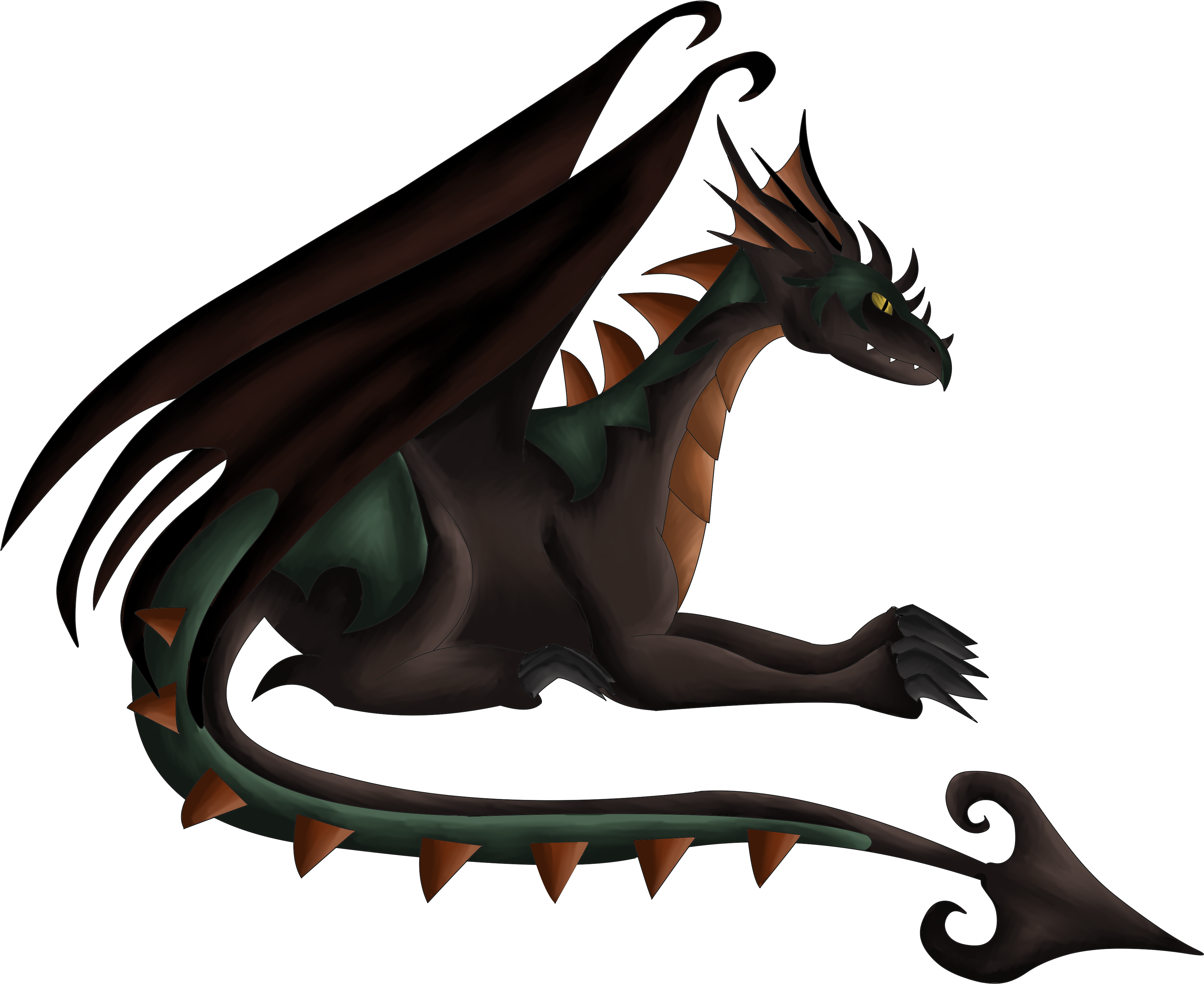 Dragon The Elder Scrolls V - How To Train Your Dragon (3592x2992)