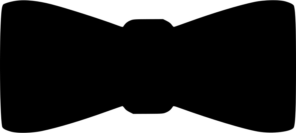 Bow Tie Dress Code Wear Comments - Silhouette (980x442)