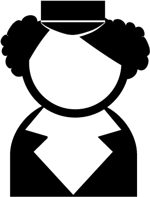 Stewardess Profile Vector - Pregunta Icono Formato Png (400x400)