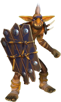 Shield Troll Image - Orcs Must Die! Unchained (400x405)