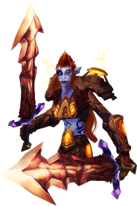 Troll Paladinnah By Fire-nekoyasha - Action Figure (672x855)