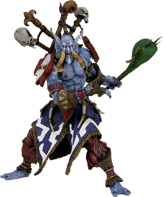 Favored Class Bonus - World Of Warcraft Troll Shaman (561x679)