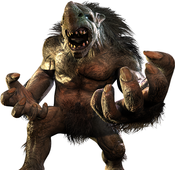 Cavetroll Cave Trolls - Castlevania Lords Of Shadow Troll (594x783)