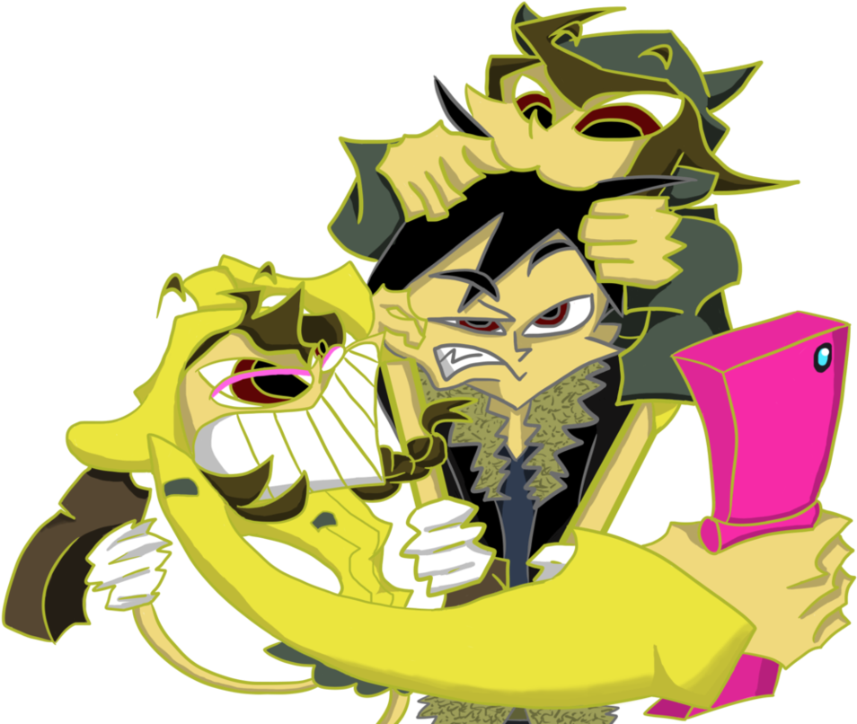 Sibling Love Prt - Illustration (982x814)