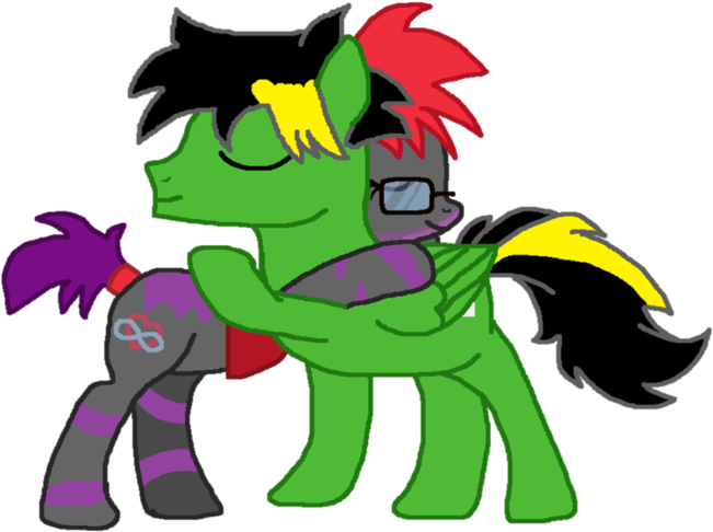 [commission] A Sibling Love By Stallionmaidenstudio - Cartoon (786x1017)