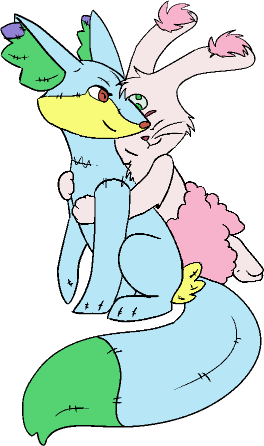 Sibling Love By Djrotta - Cartoon (700x1000)