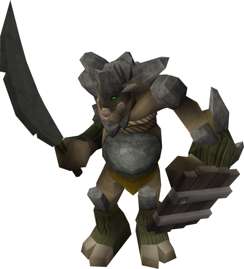 Ice Troll Runt - Monster 3d Png (780x861)