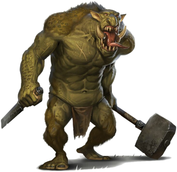 Troll Monster Minotaur Legendary Creature Giant - Troll Monster (736x722)