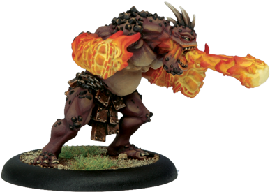 Pyre Troll - Trollblood Pyre Troll (486x374)