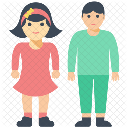 Brother Sister Icon - Sister (512x512)