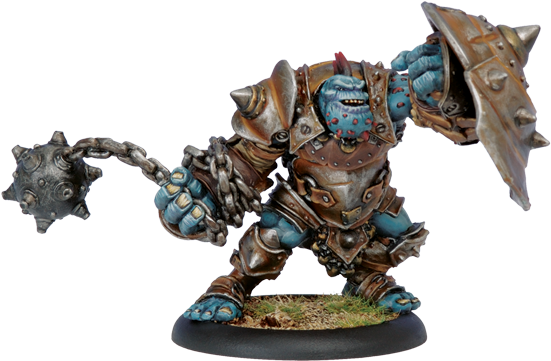 Troll-bouncer - Privateer Press Miniatures Trollblood Dire Troll Bouncer (650x460)
