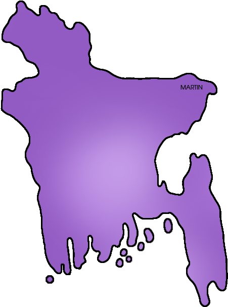 Bangladesh Map - Bangladesh (486x648)