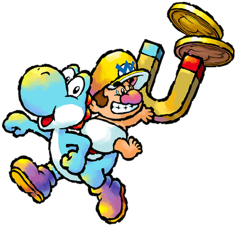 Are They Brothers - Nintendo Yoshi's Island Ds (500x472)