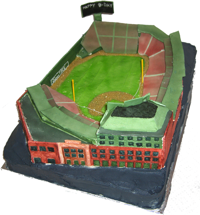 Son's 9th Birthday - Soccer-specific Stadium (640x700)