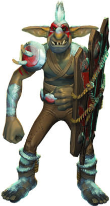 Frost Clan Shield Troll Image - Clan (400x405)