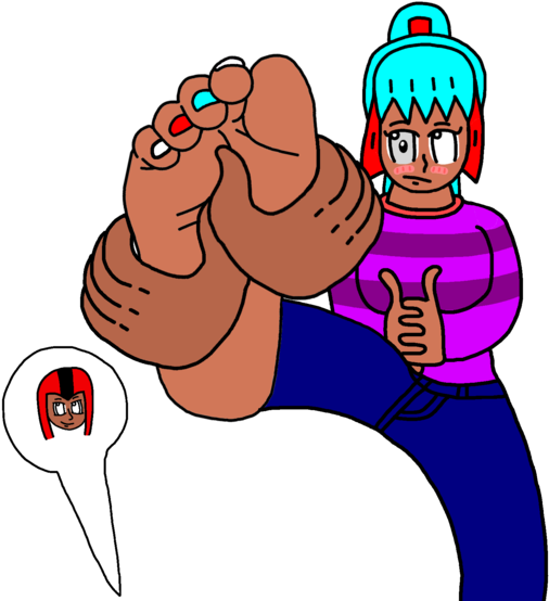 Asia's Foot Massage By Mastertheending - Cartoon (1024x679)