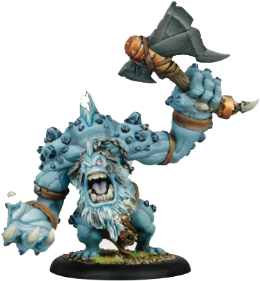 Hordes: Trollblood Rok Dire Troll Character Upgrade (436x446)