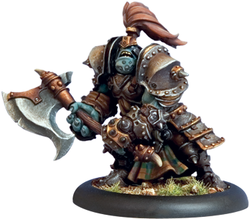 Trollkin Champion Hero Trollbloods Solo - Hordes: Trollblood Trollkin Champion Hero Solo (456x413)