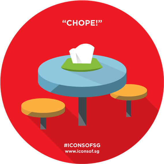 Origin Of Our Name - Chope Tissue Packet (584x584)
