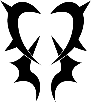 Grimoire Heart Symbol - Fairy Tail Grimoire Heart Logo (381x444)