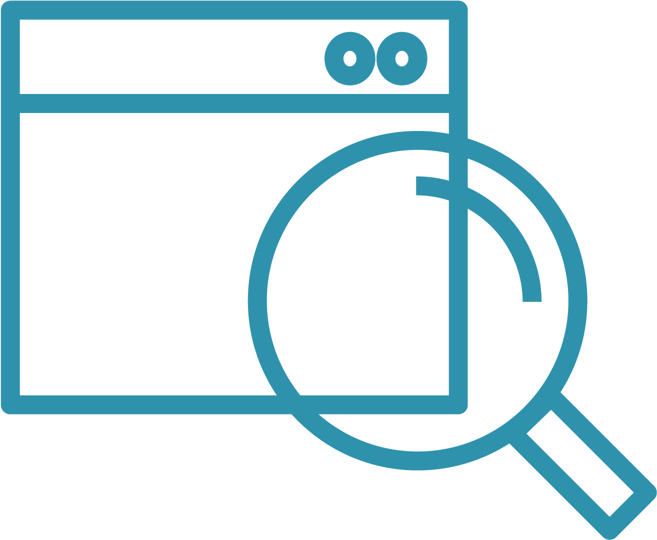 Visits To The Review Website - Circle (1667x1667)