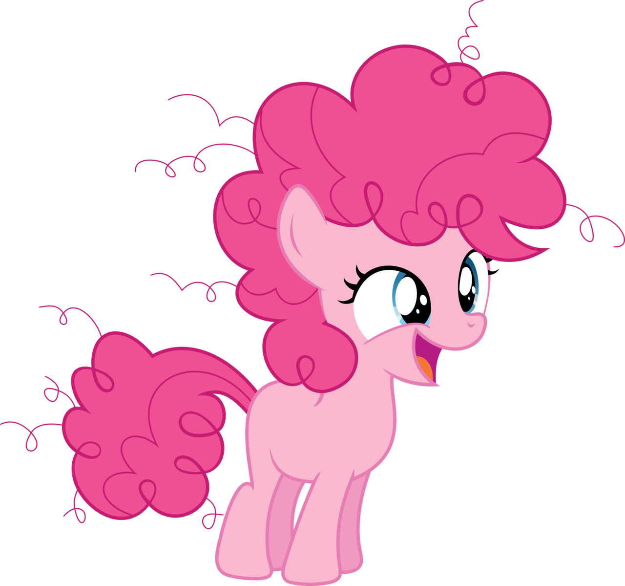 Free My Little Pony Filly Pinkie Pie Happy - Excitement Intensifies Gif (1280x1199)