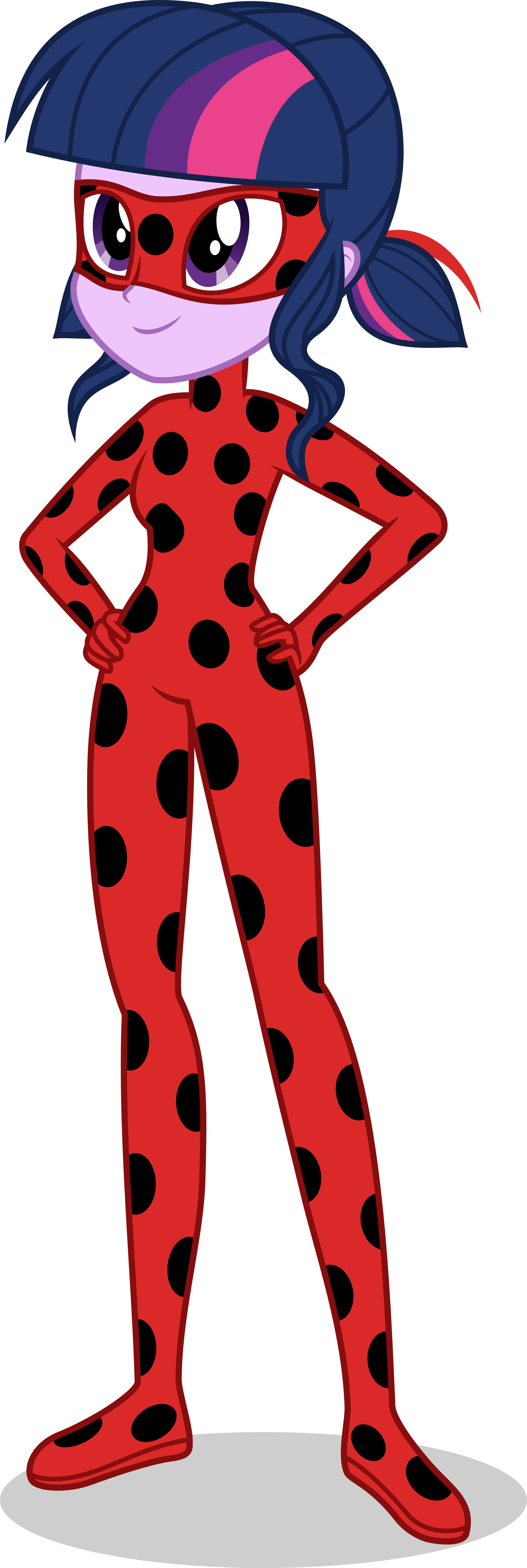 Equestria Girls Miraculous Ladybug (2000x5947)