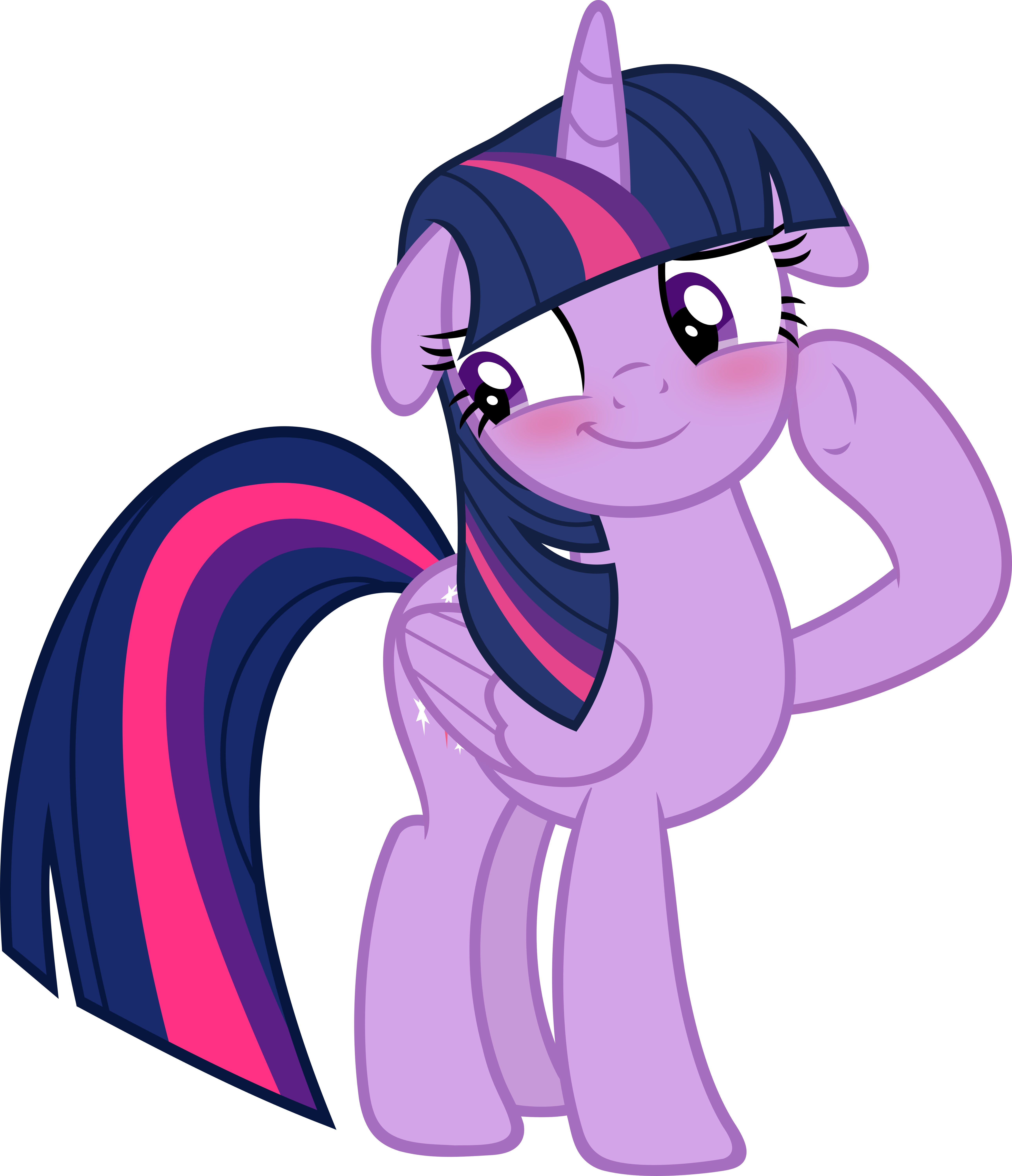I'm Not That Smart By Slb94 - Princess Twilight Sparkle Blushing (5164x6000)