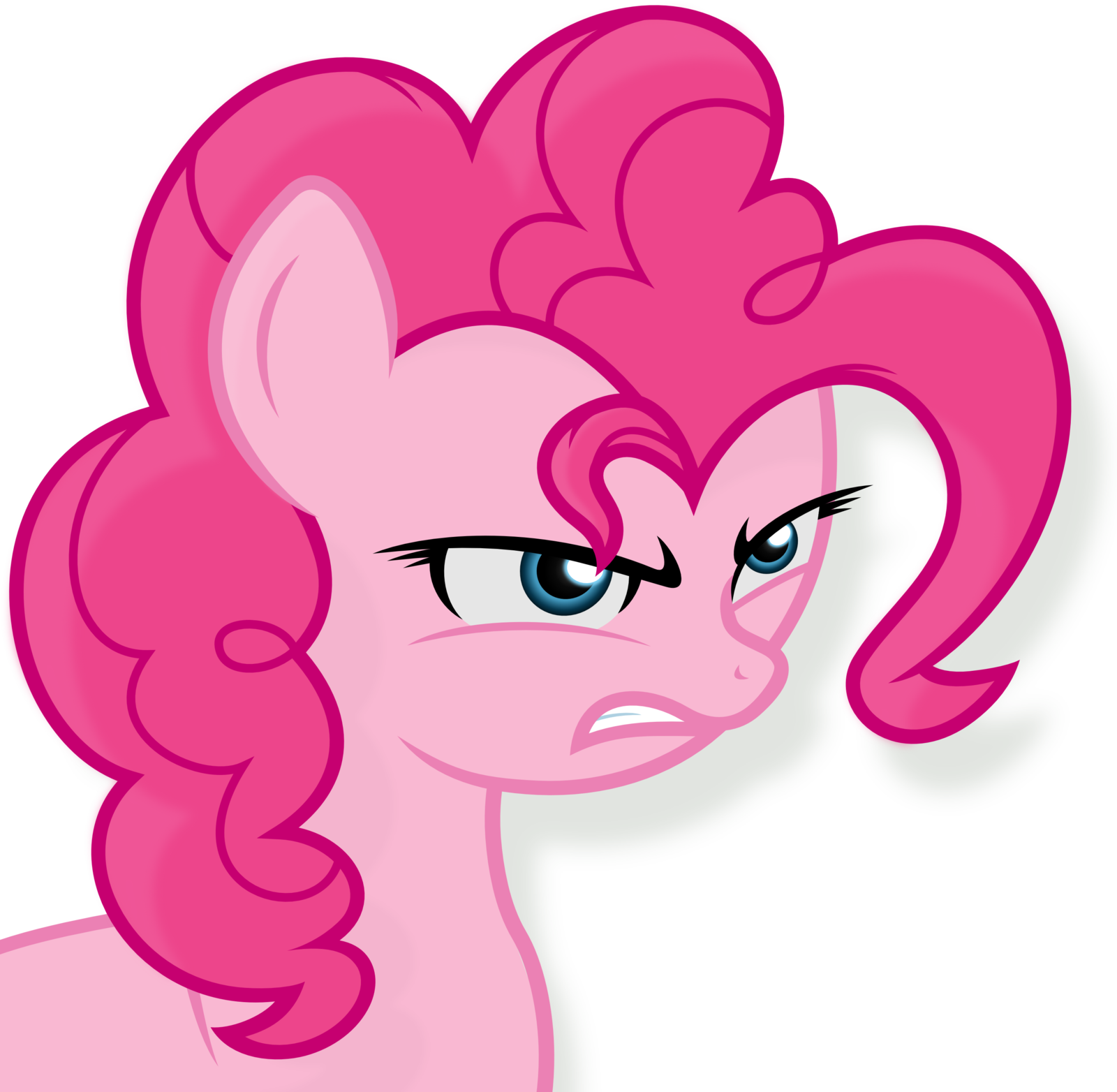 Mlp Pinkie Pie Angry (1600x1564)