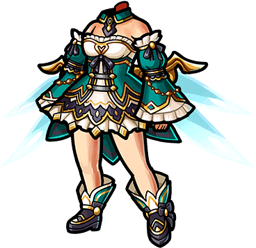 Gear-morning Glory Dress Render - Unison League Mini Fairy Dress (380x380)
