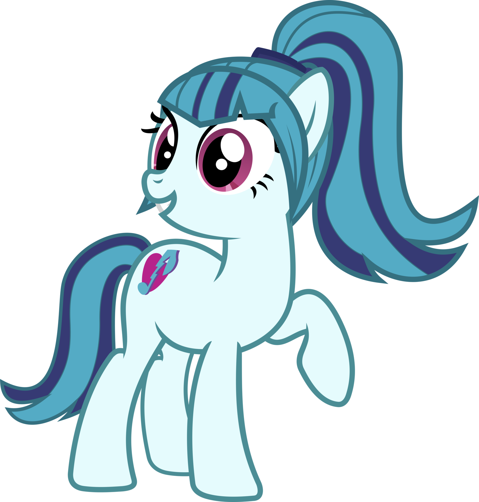 Pony - Mlp Sonata Dusk Pony (1600x1676)