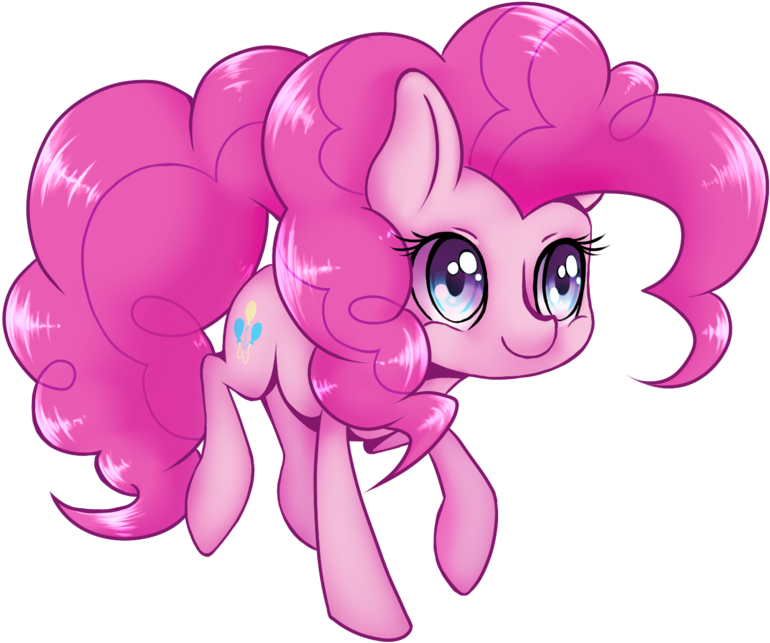Mlp Chibi Pinkie Pie By Ilquira - My Little Pony: Friendship Is Magic (800x676)