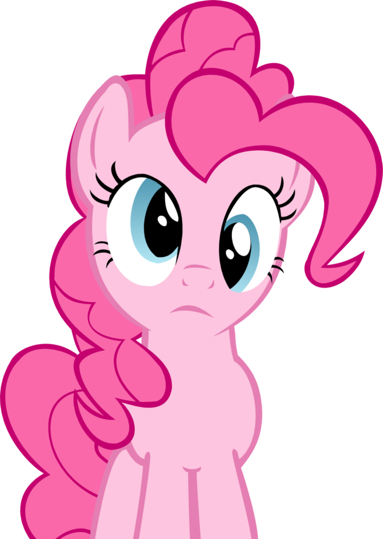 Confused - My Little Pony The Movie Pinkie Pie (753x1060)