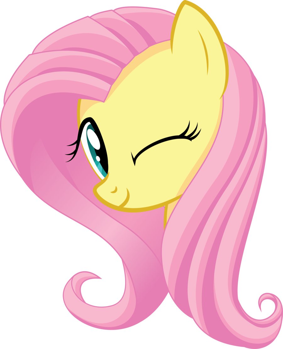 Fluttershy's Pretty Mane By Roliga Fluttershy's Pretty - Mlp Fluttershy Mane (900x1110)