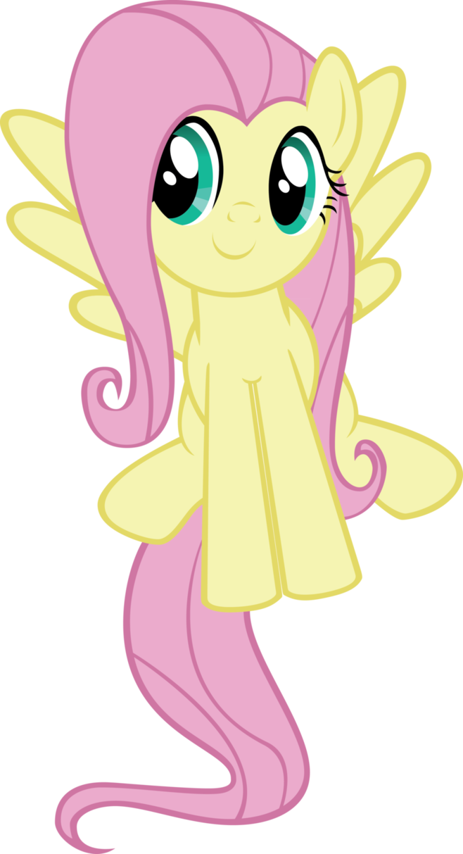 Fluttershy By Starboltpony-d3du3vc - Transparent Fluttershy (658x1213)