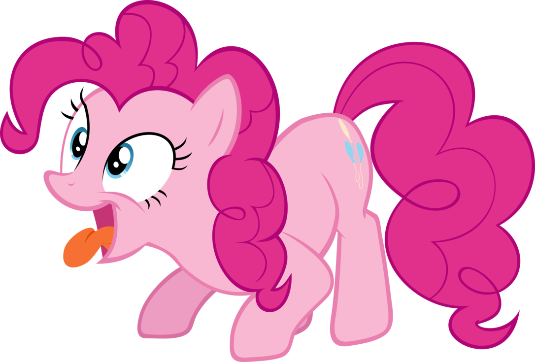 Pinkie Pie Ponytail - Pinkie Pie Tongue Sticking Out (1086x735)