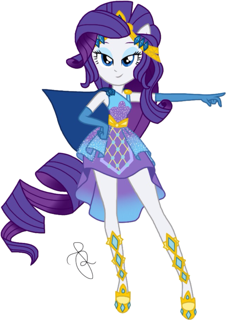 Forgotten Friendship Powerpony Rarity - Mlp Eg Wallflower Blush (751x1065)