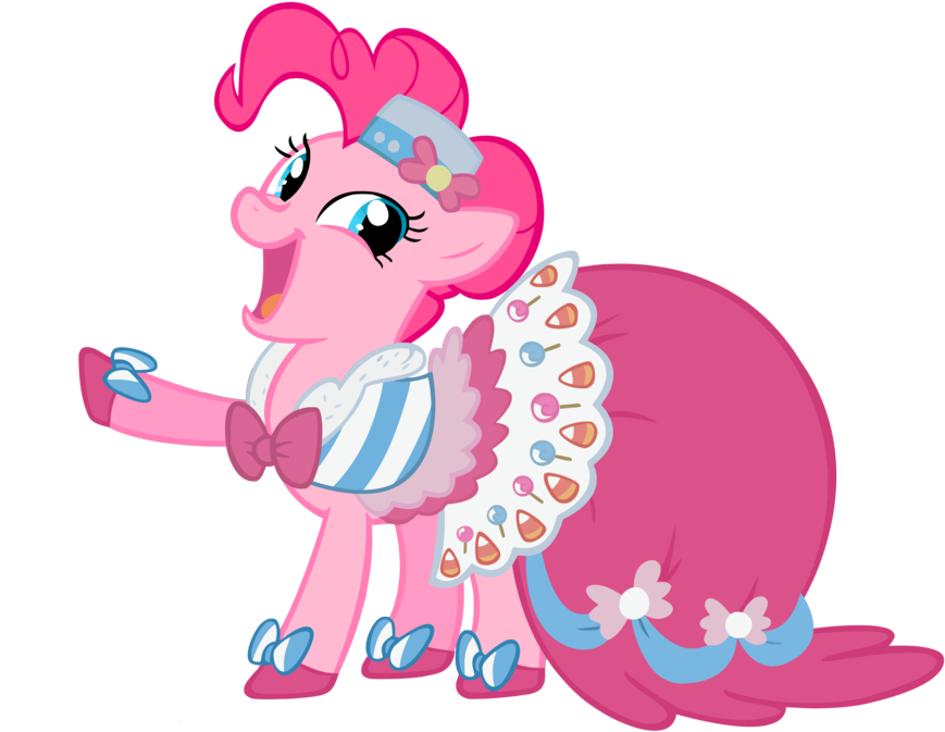 Pinkie Pie Gala By Mlpvectors1998 On Deviantart Pinkie - Pinkie Pie Gala Dress (900x675)