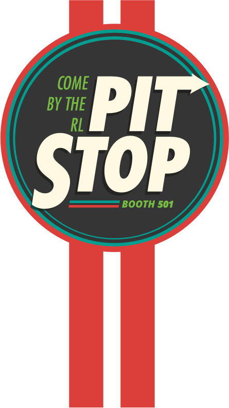 Come By The Rl Pit Stop, Booth - Racing Pitstop Signage (445x794)