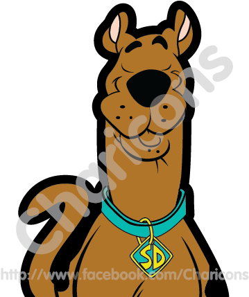 Scooby And Shaggy Charicons - Cartoon (416x516)