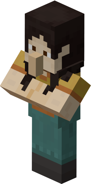 Villager Official Minecraft Wiki,mob Official Minecraft - Minecraft Education Edition Npc (375x750)