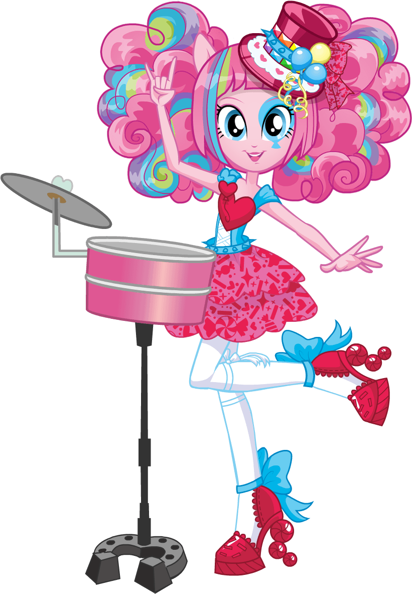My Little Pony Equestria Girl Rainbow Rocks Pinkie - Pinkie Pie (1037x1279)