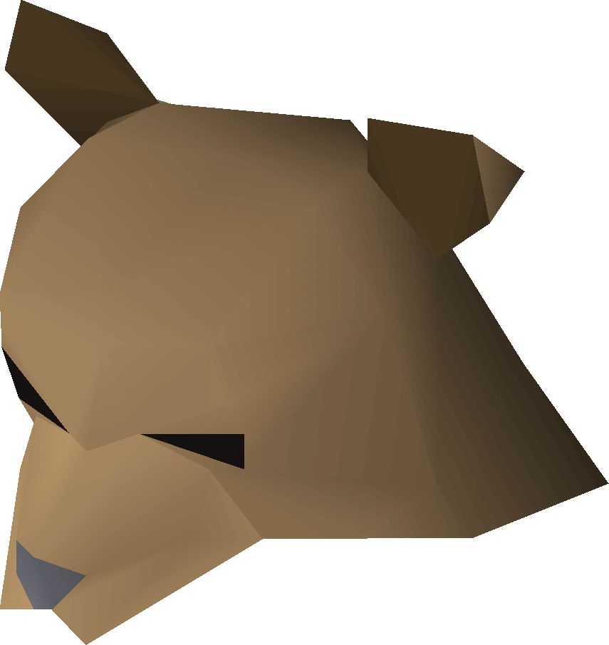 Bearhead Detail - Old School Runescape (855x905)