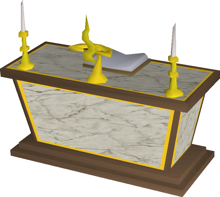 Gilded Altar Built - Altar (747x669)