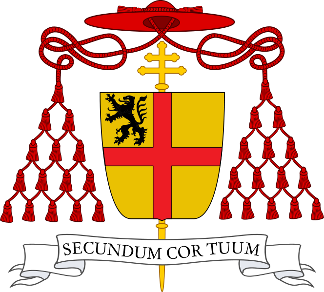 Prefect Of The Apostolic Signatura - Coat Of Arms Archbishop (664x599)