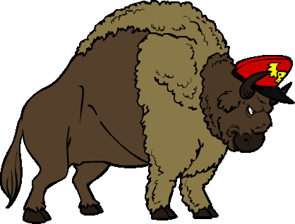 Co Andy - Animated Bison Gif Running (418x318)